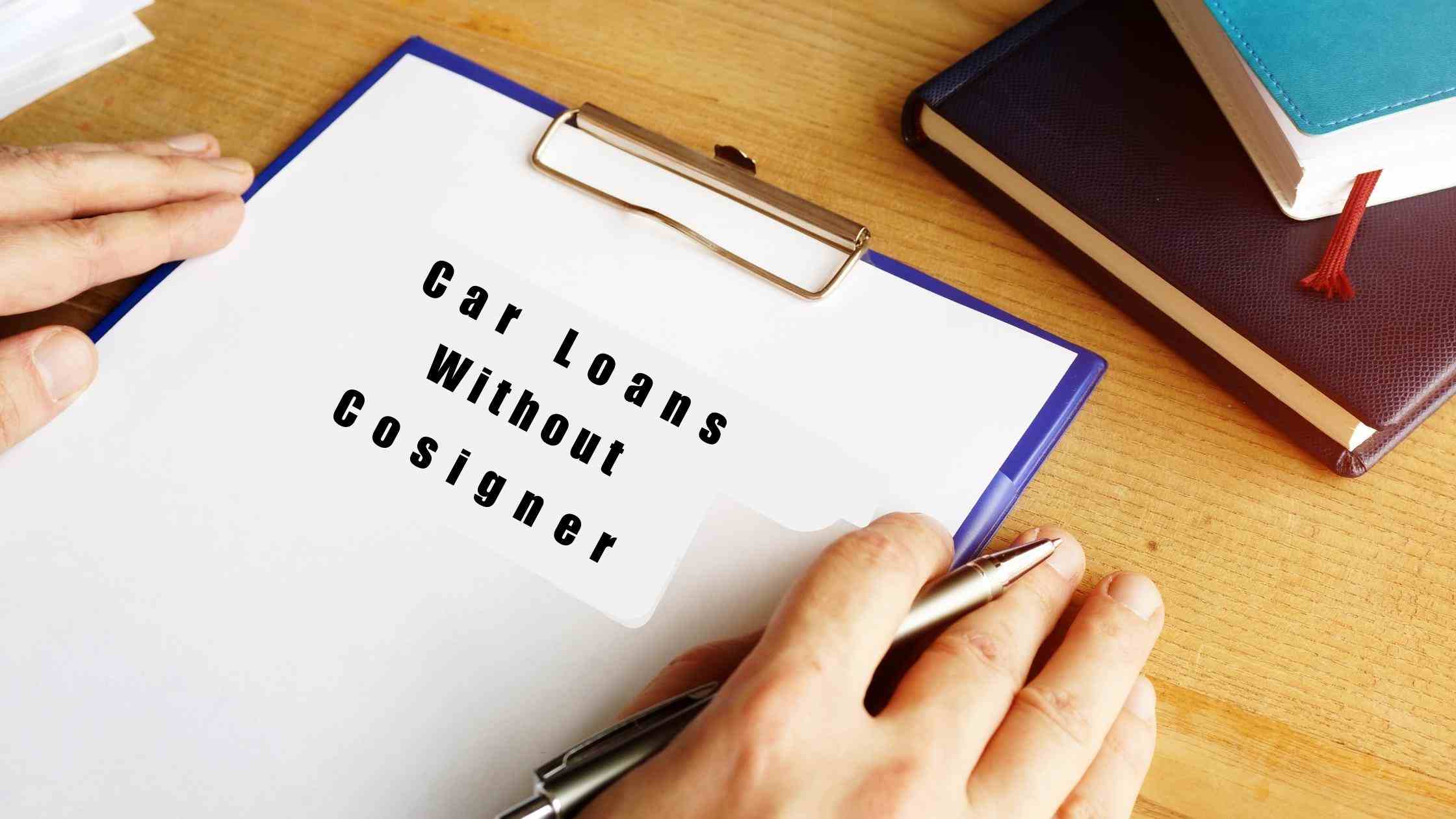 How to buy a car with hot sale no cosigner