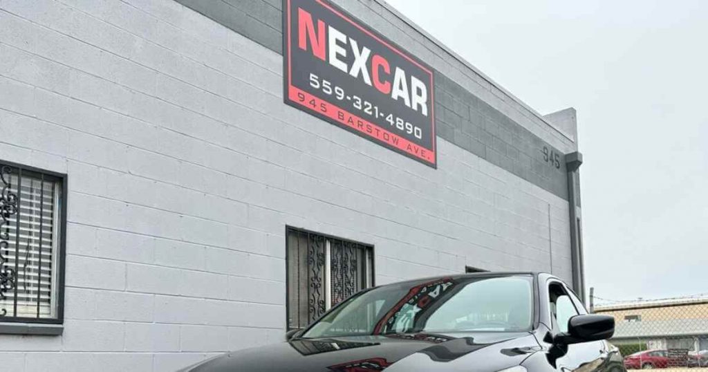 an image of NexCar which is a car lot fresno has available