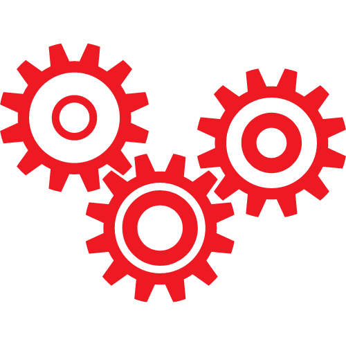 a graphic of cogs within a transmission