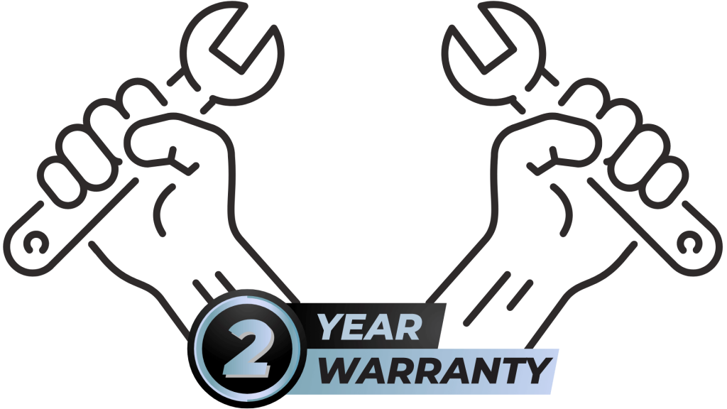 image of two hands wrenches that read "2 year warranty" at Westland Auto Sales