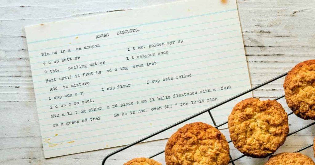 a photo of cookies next to a recipe showing the application process at a buy here pay here auto sales