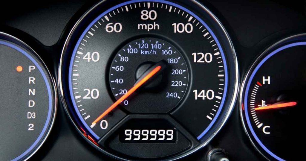an odometer of cars for sale in fresno that reads 999999