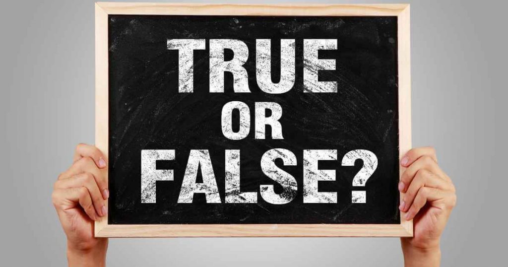 a sign that reads true or false about cars plus credit vehicles