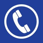 a graphic of a telephone