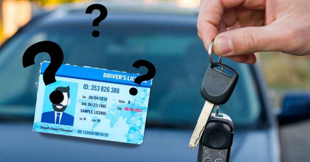 do you need your license to buy a car from a dealership