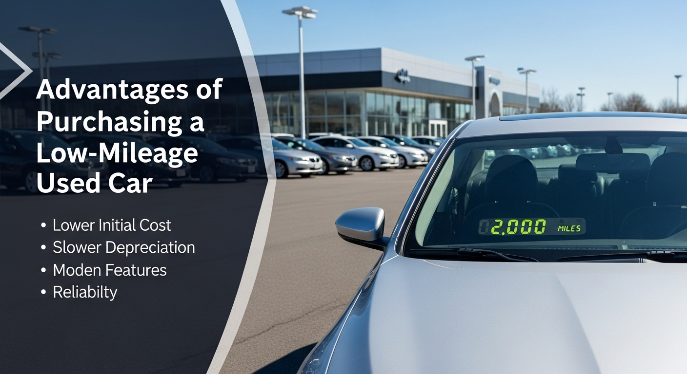 The Benefits of Buying a Used Car with Low Mileage