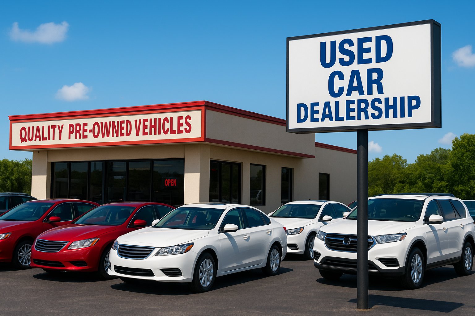 used car dealership