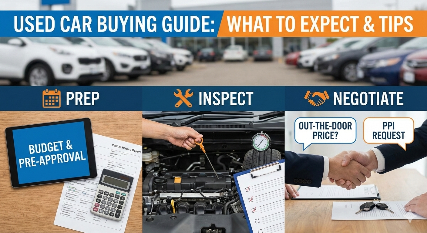 What to Expect When Shopping at a Used Car Dealership: Tips for Buying a Used Vehicle 