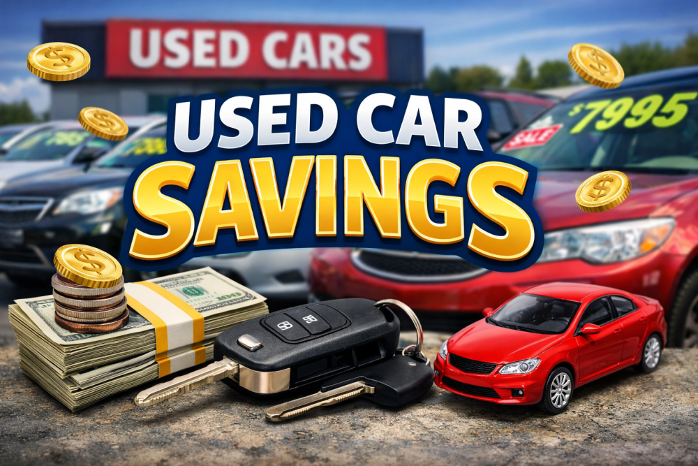 used car savings