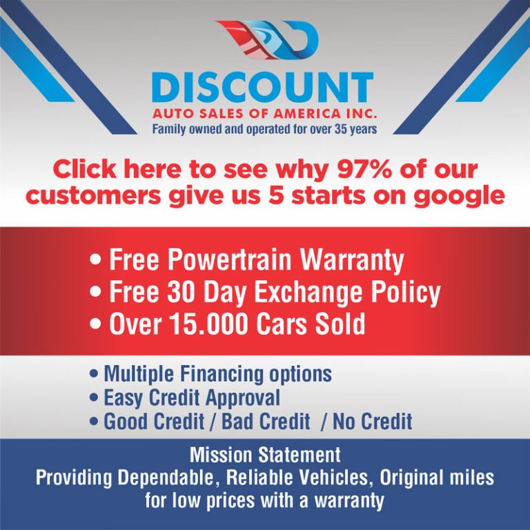 HOME Discount Auto Sales of America Inc.