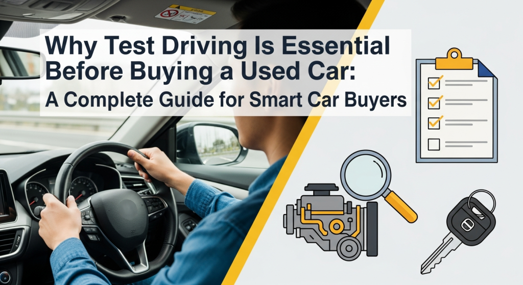 Test Driving Is Essential Before Buying a Used Car