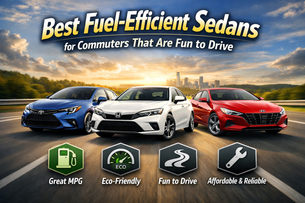 Best Gas Mileage Commuter Sedans for 2026