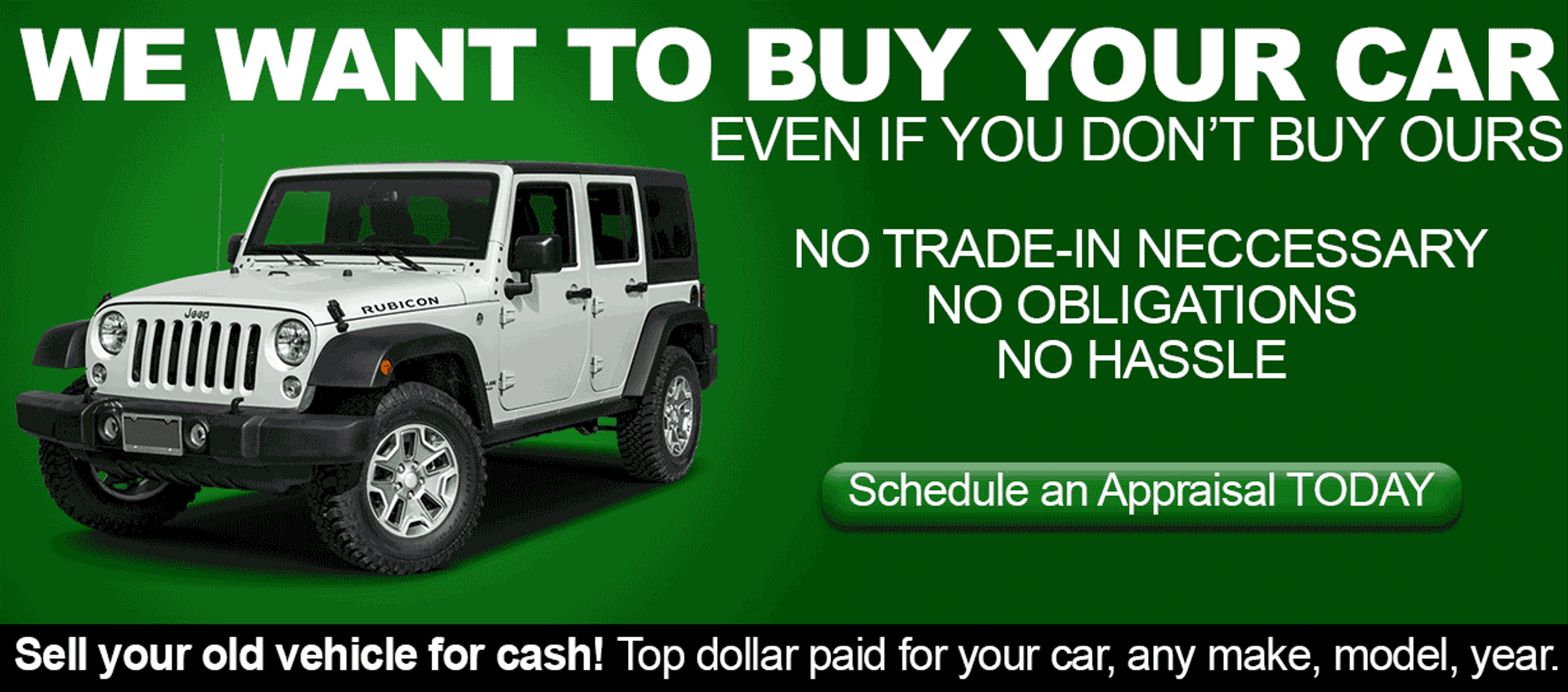 Sell your car for cash