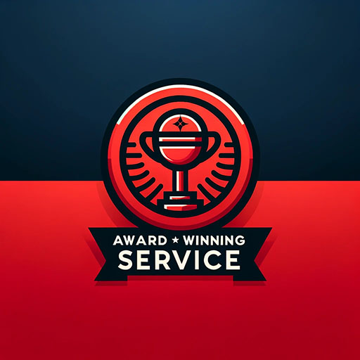 award winning service
