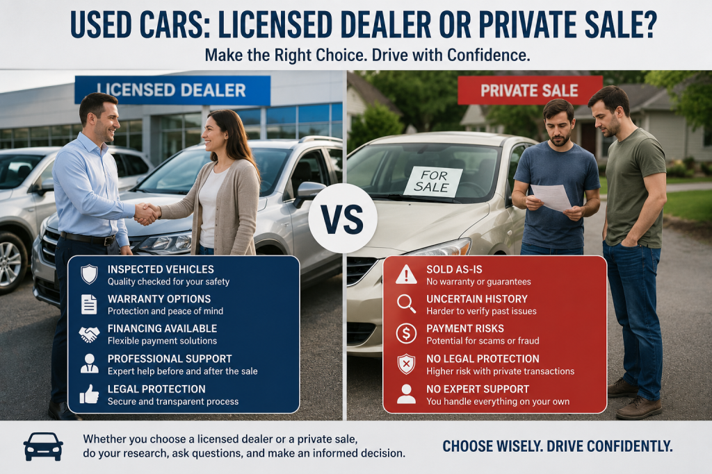 Dealer Vs Private seller
