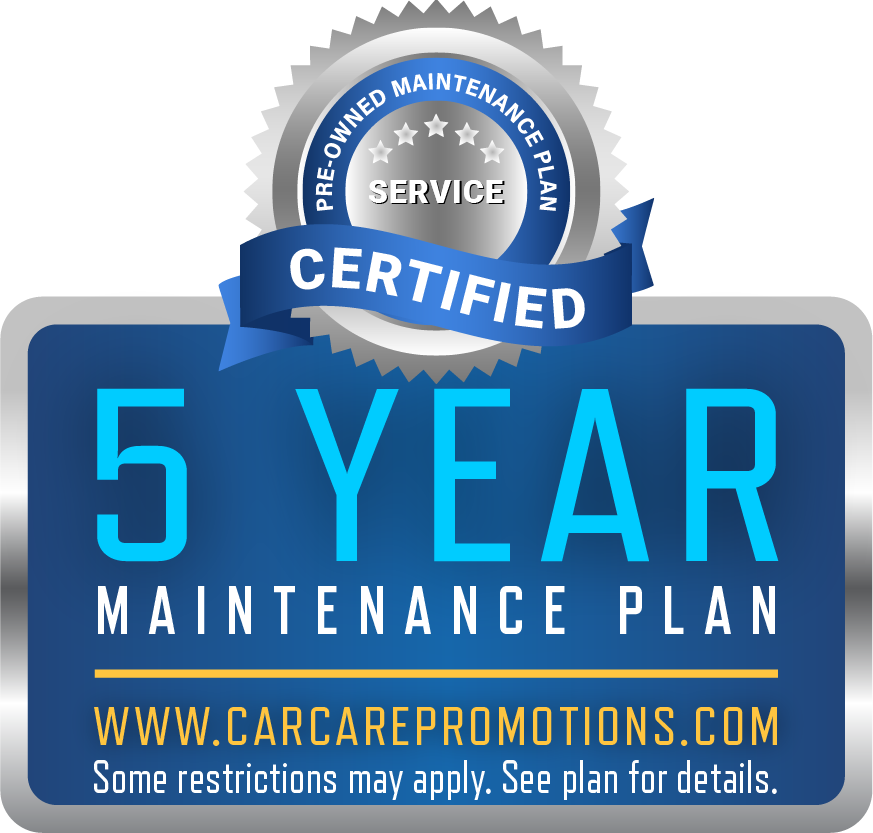 5 Year Maintenance Plan Certified Service Logo (1) certified plan