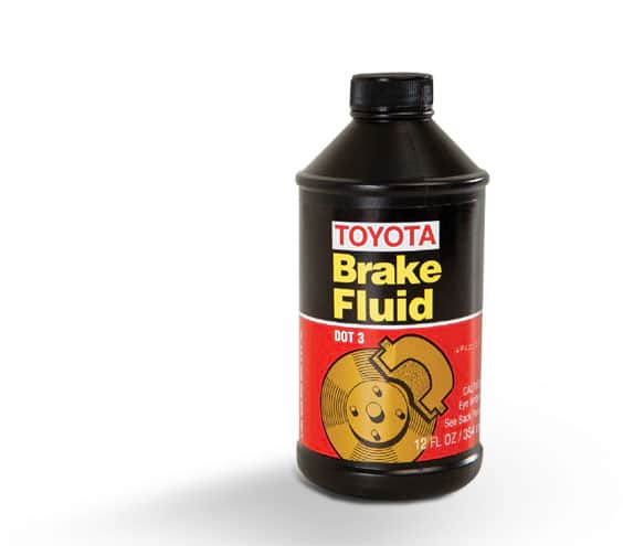 Toyota brake fluid